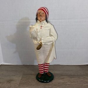 Byers Choice  1989 Second Edition A Christmas Carol Scrooge w/ Lamp READ